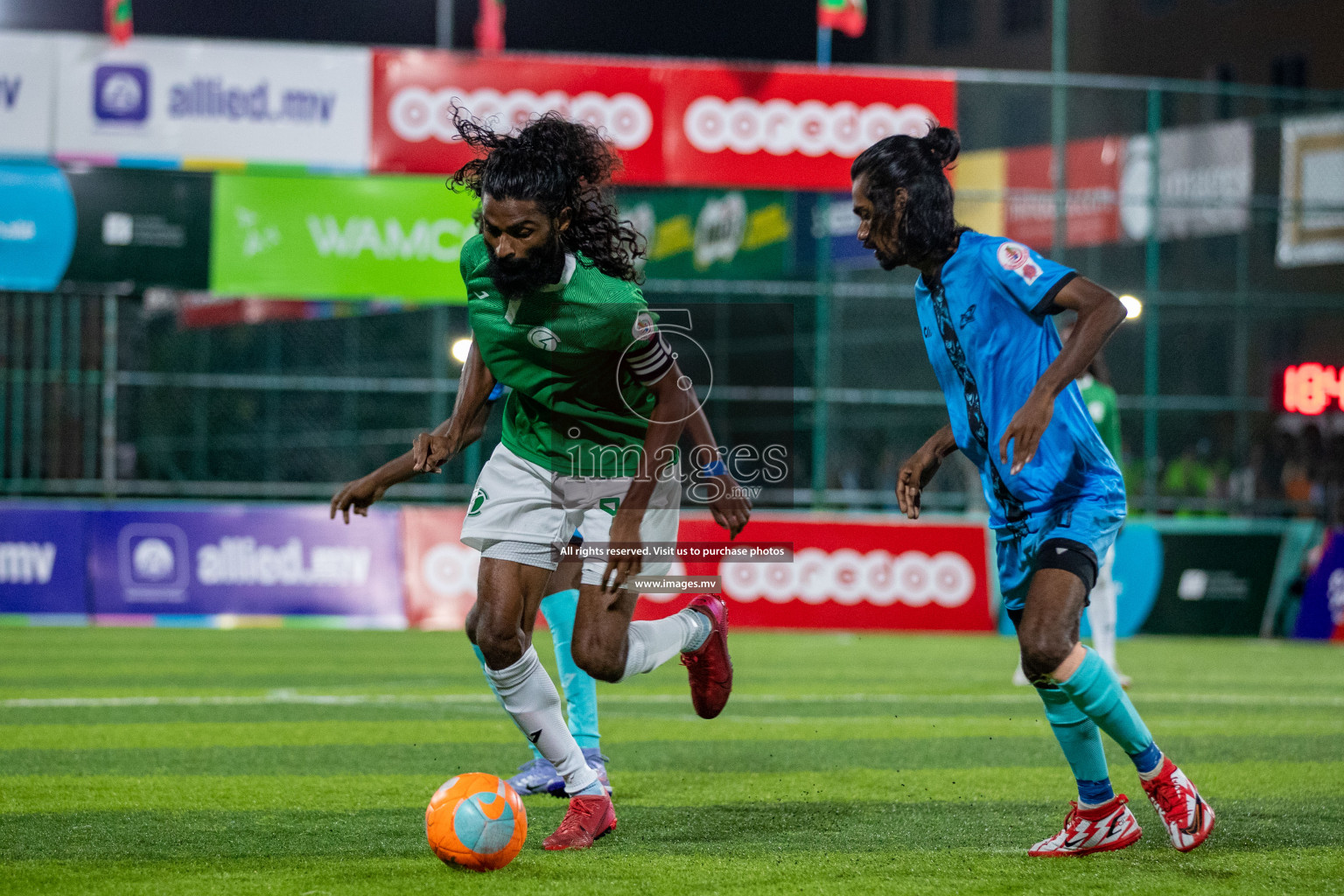 Team FSM vs Club HDC in the Quarter Finals of Club Maldives 2021 held at Hulhumale;, on 12th December 2021 Photos: Ismail Thoriq / images.mv