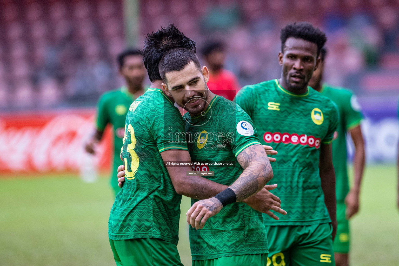 Maziya vs Da Grande in the Dhivehi Premier League 2022 on 22nd July 2022, held in National Football Stadium, Male', Maldives Photos: Nausham waheed / Images.mv