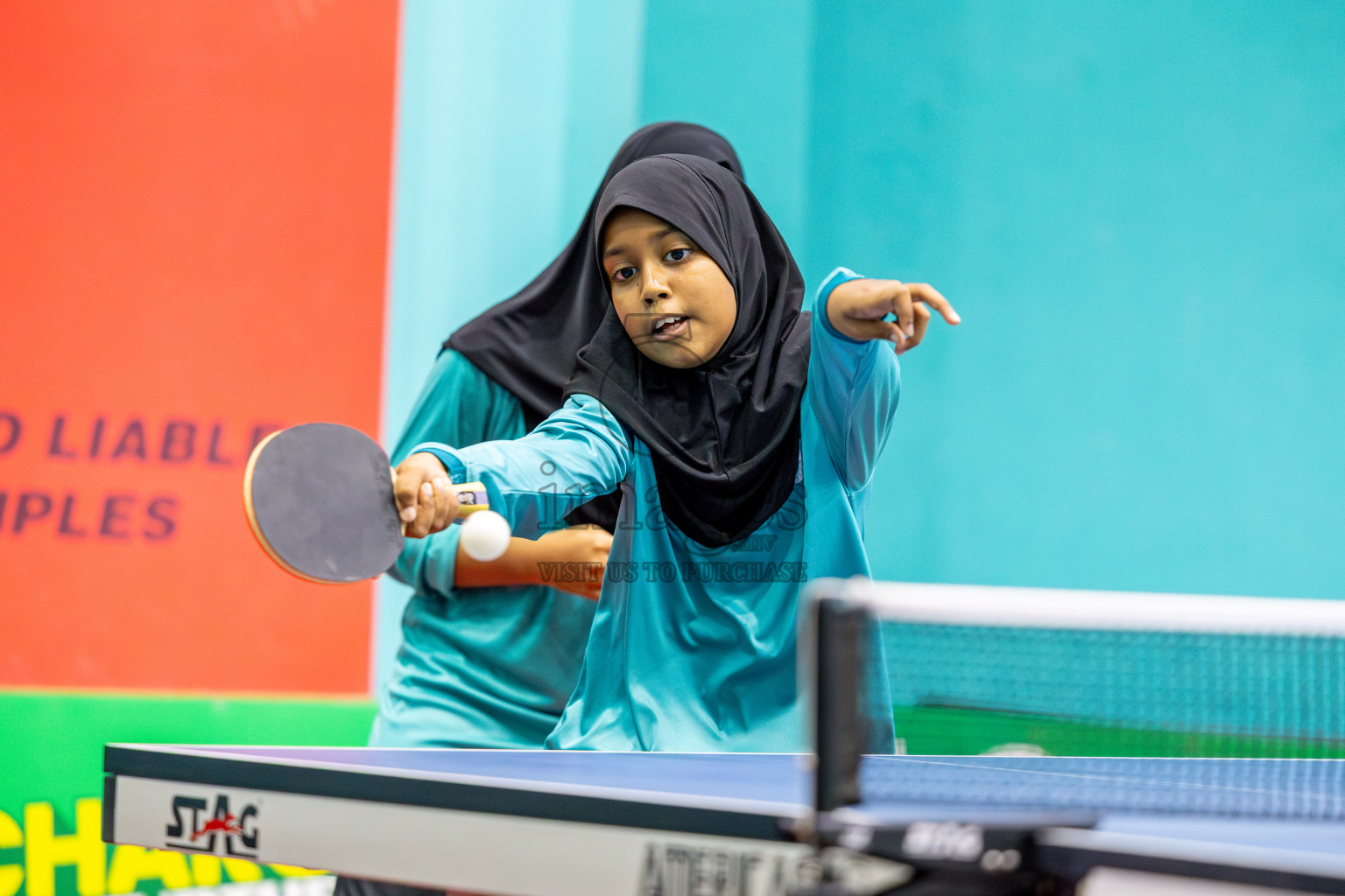 Day 2 of Interschool Table Tennis Tournament 2025 held at Male' TT Hall, Male', Maldives on Thursday, 15th May 2025. Photos By: Ismail Thoriq / images.mv
