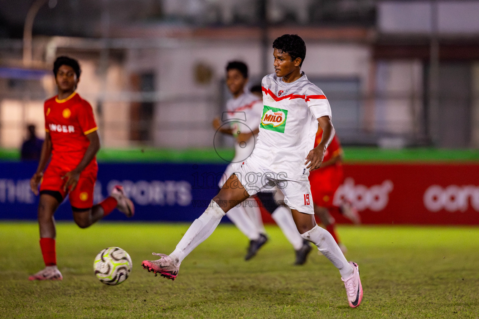 Under 14 Victory vs TC on day 3 of Dhivehi Youth League 2024 held at Henveiru Stadium on Saturday, 23rd November 2024. Photos: Nausham Waheed/ Images.mv