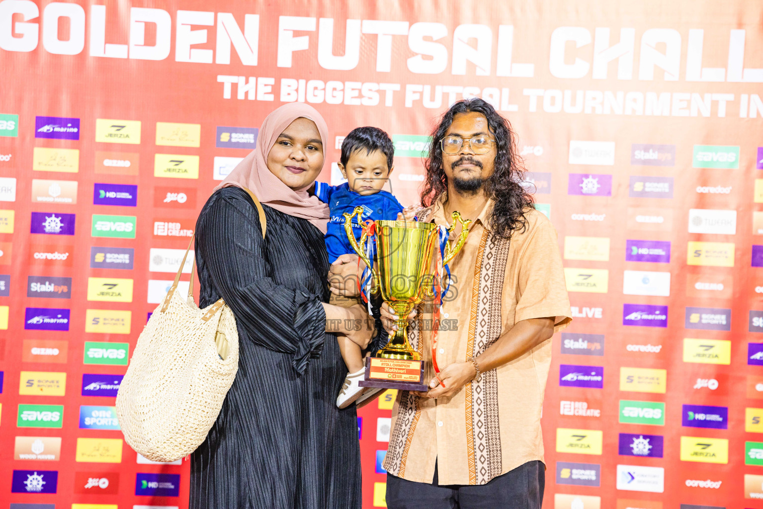 AA. Mathiveri VS AA. Thoddoo in Atoll Round Final on Day 20 of Golden Futsal Challenge 2025 was held on Thursday, 23rd January 2025, in Hulhumale', Maldives. Photos: Abdulla Abeed / images.mv