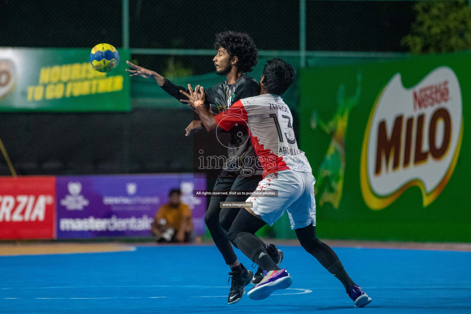 Day 8 of 6th MILO Handball Maldives Championship 2023, held in Handball ground, Male', Maldives on 27th May 2023 Photos: Nausham Waheed/ Images.mv