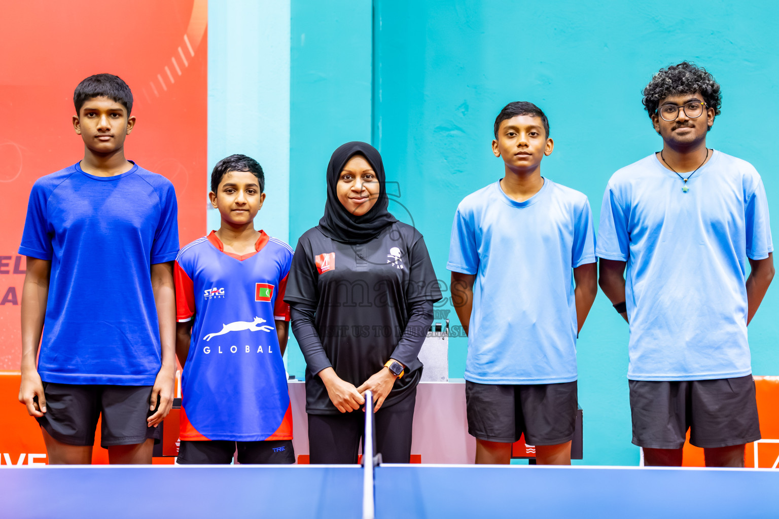 Day 5 of BML 63rd National Table Tennis Tournament 2025 was held on Friday, 29th August 2025 in Male' TT Hall, Male', Maldives. Photos: Nausham Waheed / images.mv