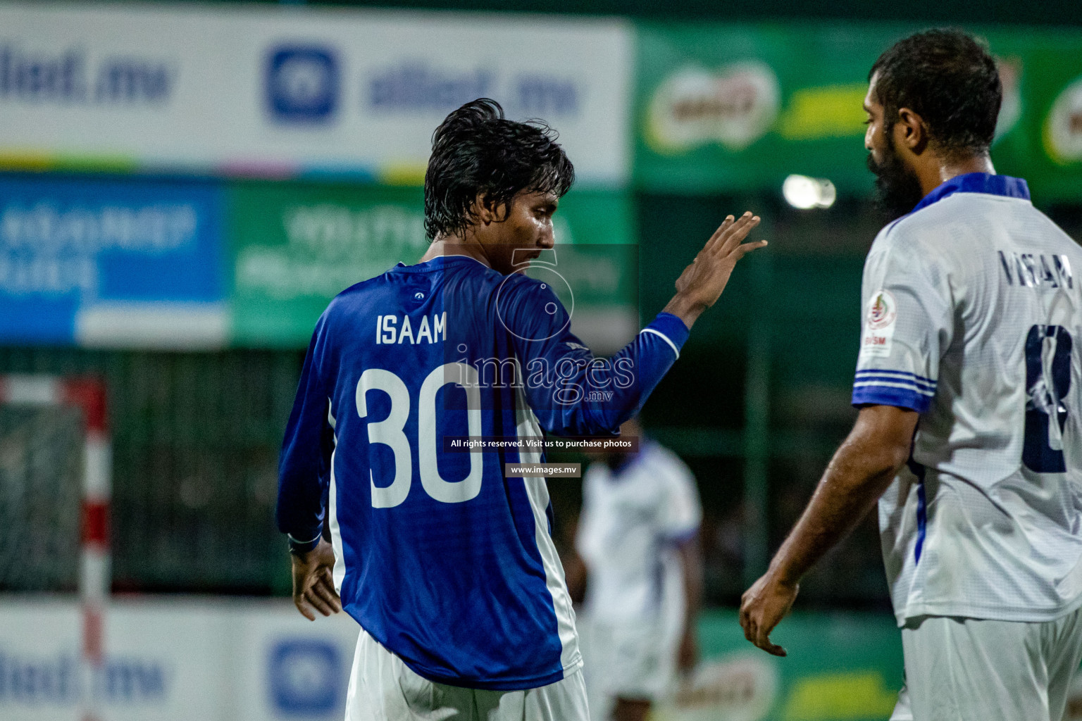 Club Immigration vs Team Allied in Club Maldives Cup 2022 was held in Hulhumale', Maldives on Thursday, 20th October 2022. Photos: Hassan Simah/ images.mv