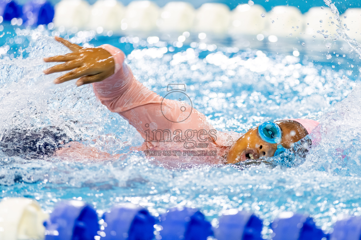Day 4 of BML 6th National Kids Swimming Kids Festival 2025 held in Hulhumale', Maldives on Thursday, 6th November 2024. Photos: Hassan Simah / images.mv