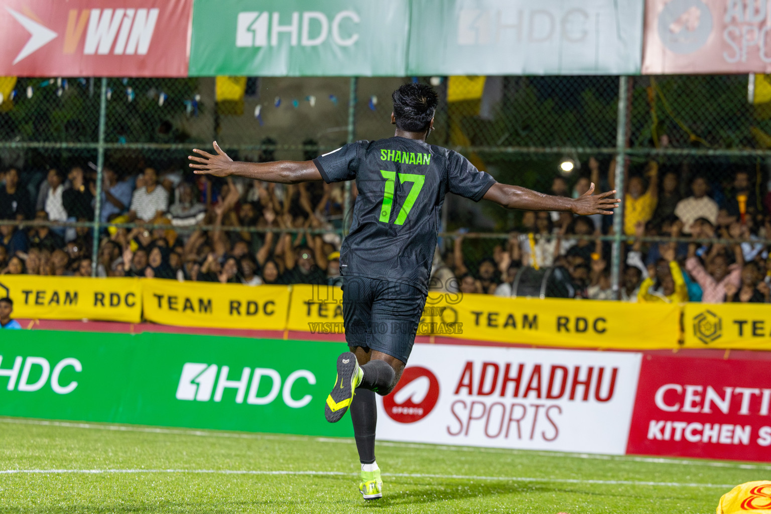 Road Recreation Club vs Club Combination SC Eydhafushi in Kings Cup Final of Club Maldives 2025 was held in Rehendhi Futsal Ground, Hulhumale', Maldives on Tuesday, 9th September 2025. Photos: Ismail Thoriq / images.mv