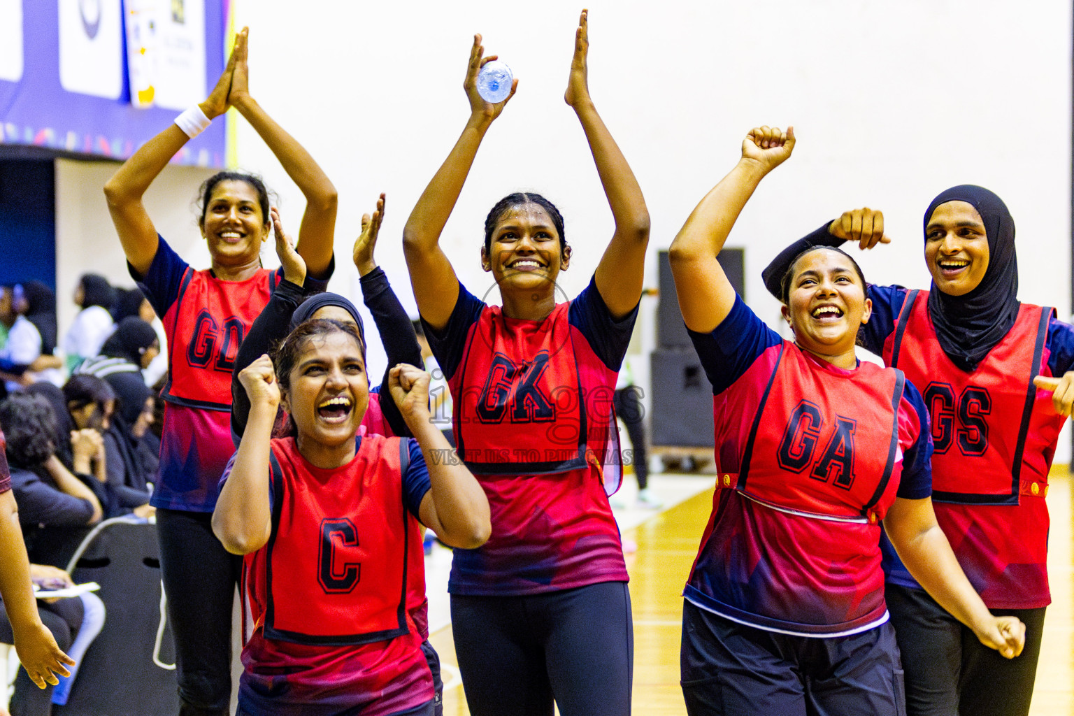 Club Matrix vs Club Green Streets in Final of 21st National Netball Tournament was held in Social Canter at Male', Maldives on Wednesday, 22nd May 2024. Photos: Nausham Waheed / images.mv