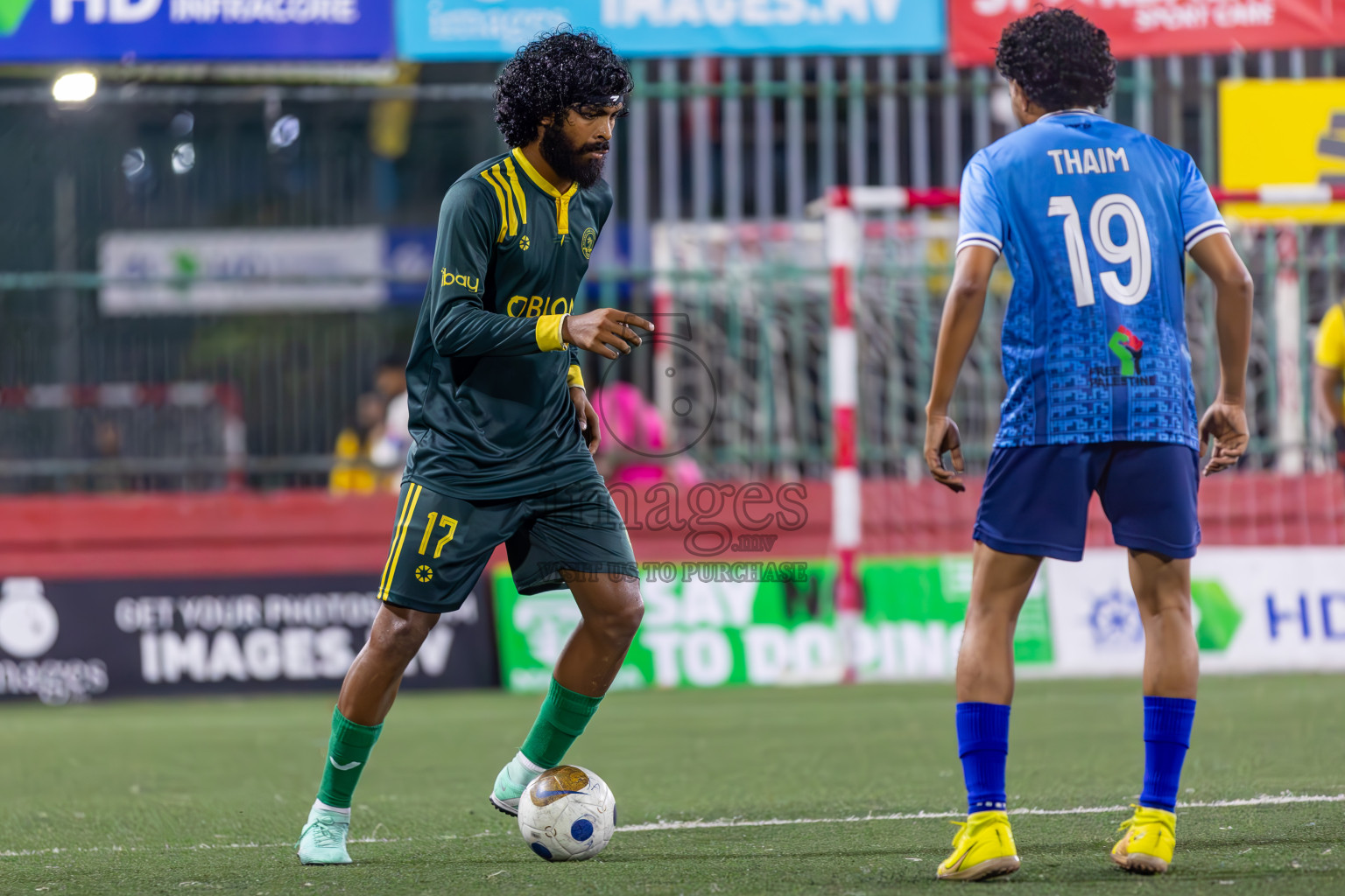 Dhandimagu vs GA Gemanafushi on Day 37 of Golden Futsal Challenge 2024 was held on Thursday, 22nd February 2024, in Hulhumale', Maldives
Photos: Ismail Thoriq / images.mv