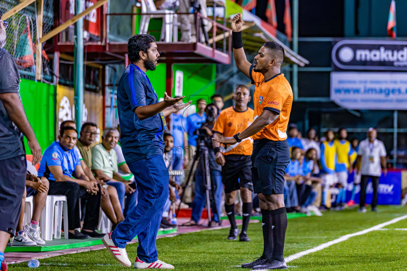 Quarter Finals of Milo Sector League 2025 was held in Rehendhi Futsal Ground, Hulhumale', Maldives on Wednesday, 12th November 2025. Photos: Aeef Adam / images.mv