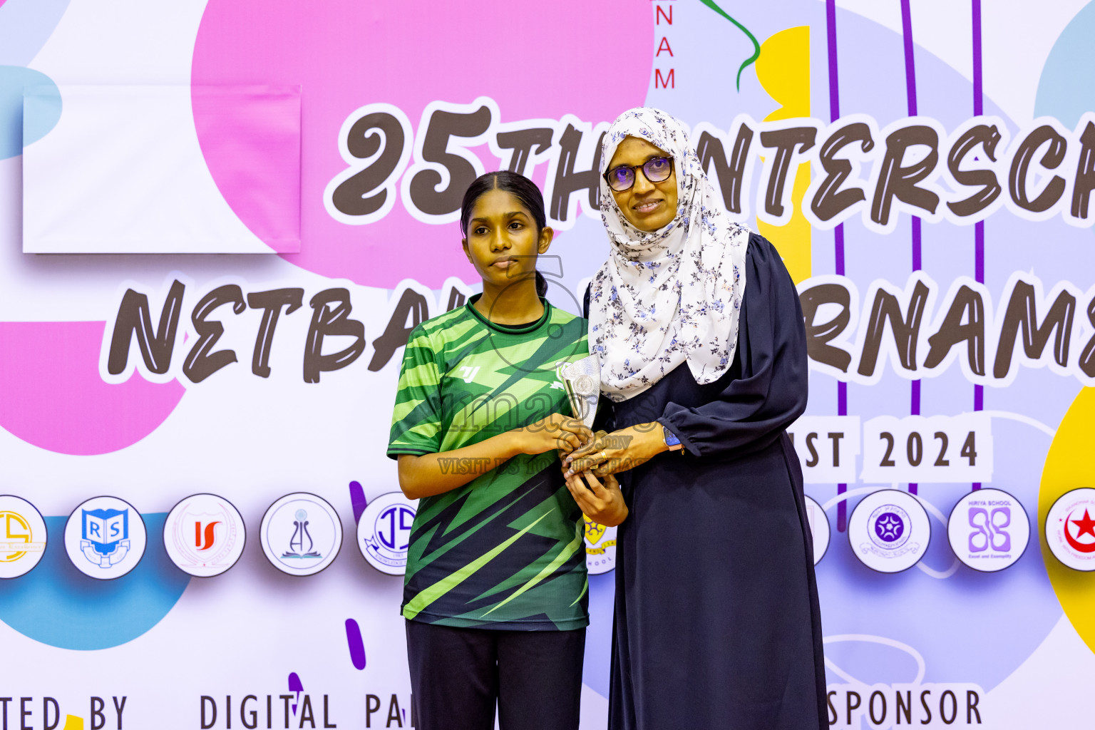 Day 2 of 25th Inter-School Netball Tournament was held in Social Center at Male', Maldives on Saturday, 10th August 2024. Photos: Nausham Waheed / images.mv