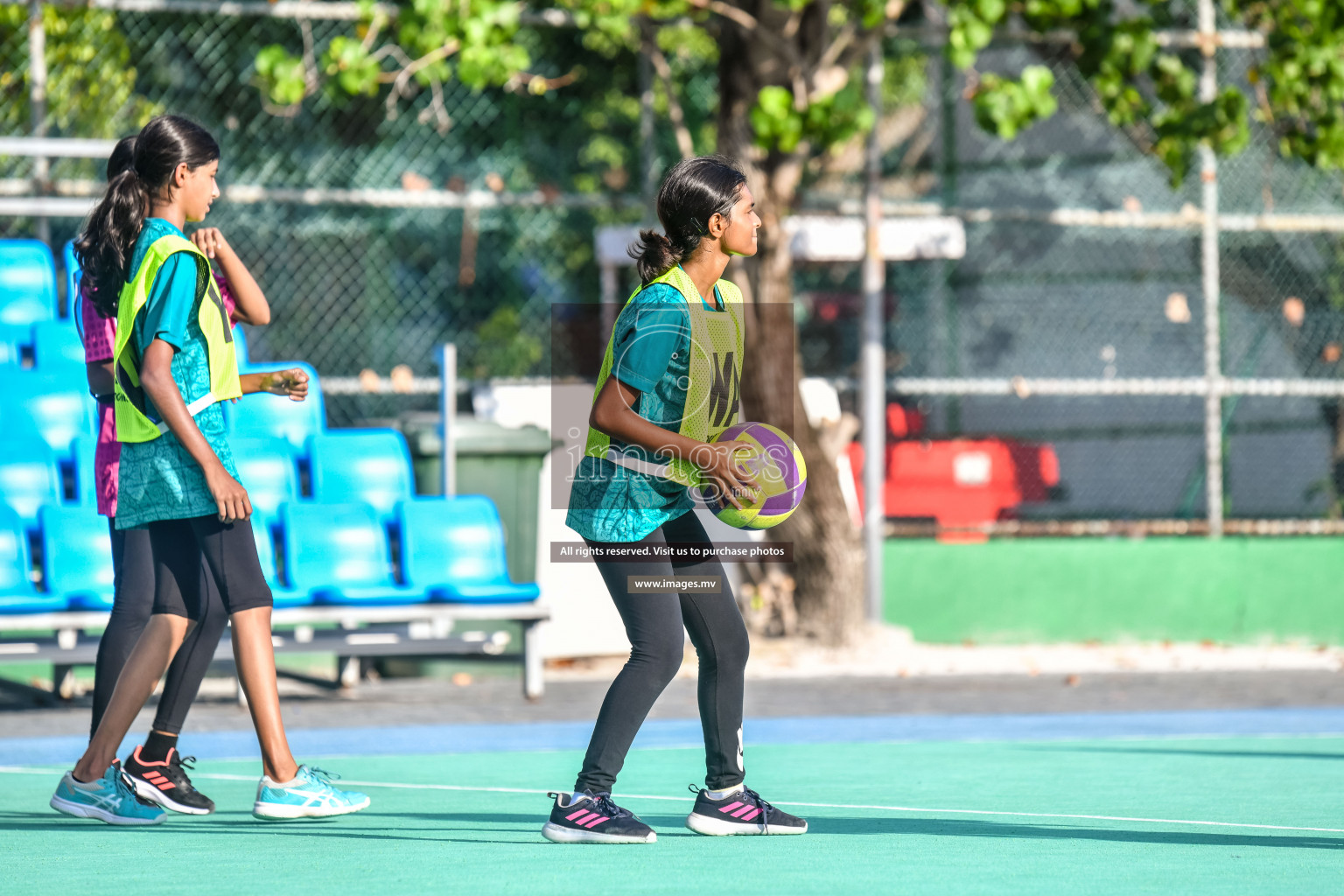 Day 5 of Junior Netball Championship 2022 on 9th March 2022 held in Male', Maldives. Photos by Nausham Waheed