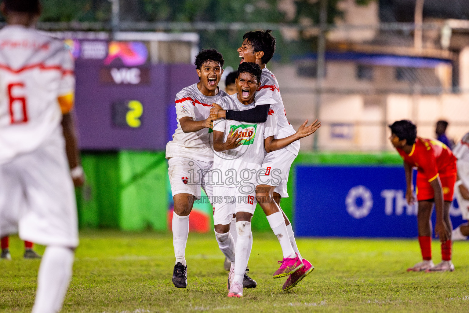 Under 14 Victory vs TC on day 3 of Dhivehi Youth League 2024 held at Henveiru Stadium on Saturday, 23rd November 2024. Photos: Nausham Waheed/ Images.mv