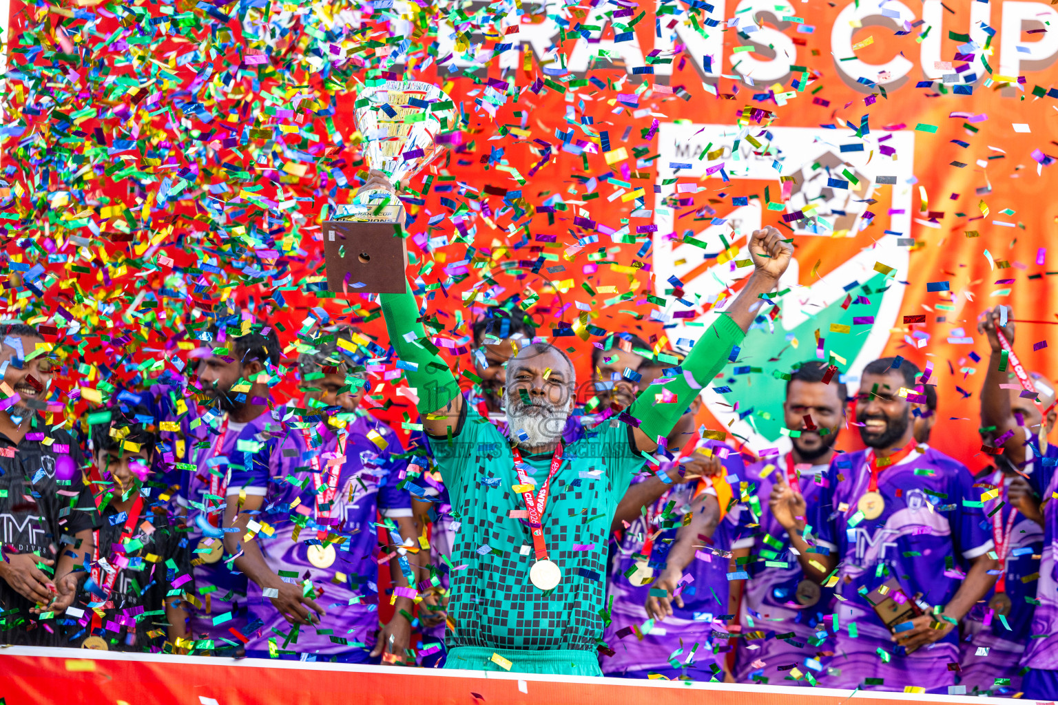 Hulhumale Veterans Club vs Villimale United in the Final of Veterans Cup 2026 was held in Maafannu Football Ground on Monday, 16th March 2026, in Male', Maldives Photos: Ismail Thoriq / images.mv