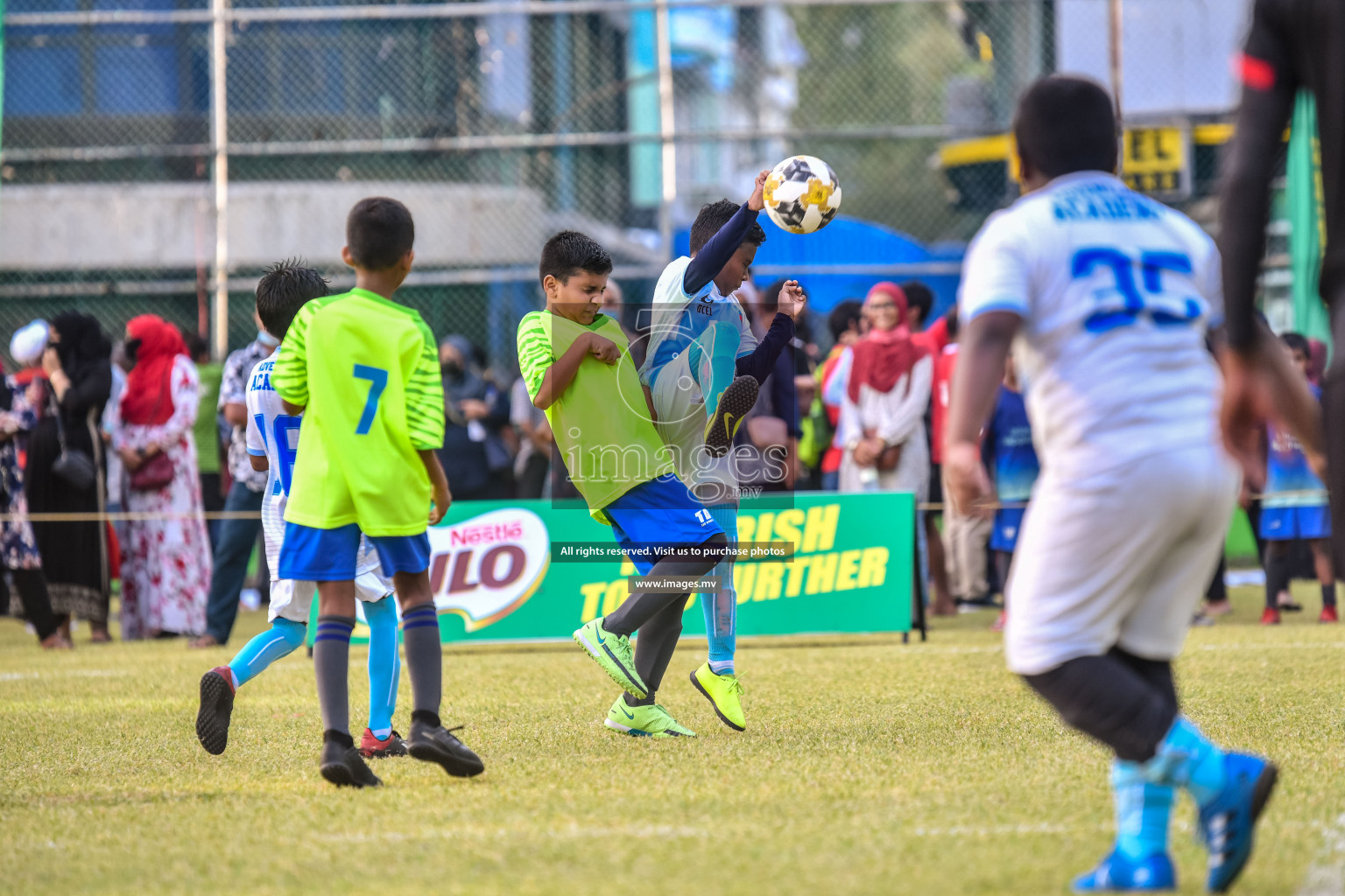 Day 1 of MILO Academy Championship 2022 held in Male' Maldives on Friday, 11th March 2021. Photos by: Nausham waheed