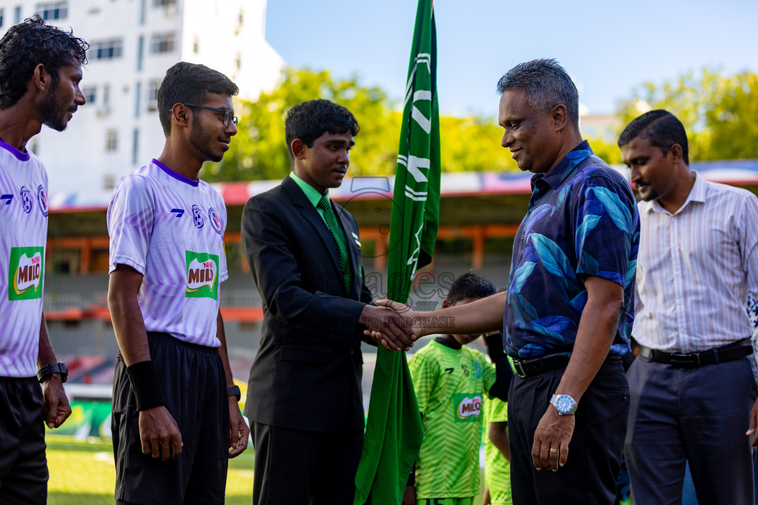 Day 2 of MILO Kids Football Fiesta was held at National Stadium in Male', Maldives on Saturday, 24th February 2024.