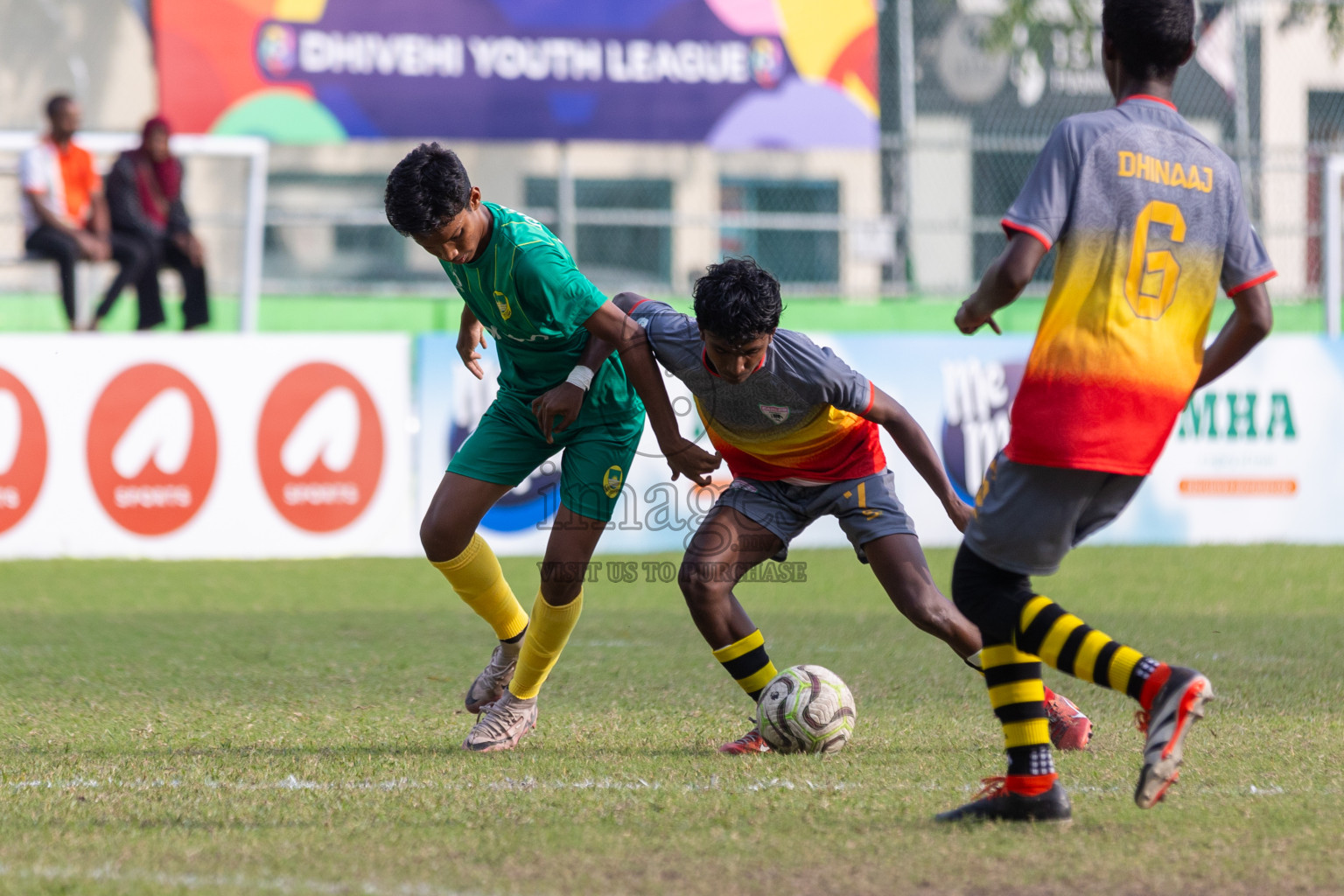 Eagles vs Maziya SRC(U16) in Day 8 of Dhivehi Youth League 2024 held at Henveiru Stadium on Monday, 2nd December 2024. Photos: Mohamed Mahfooz Moosa / Images.mv