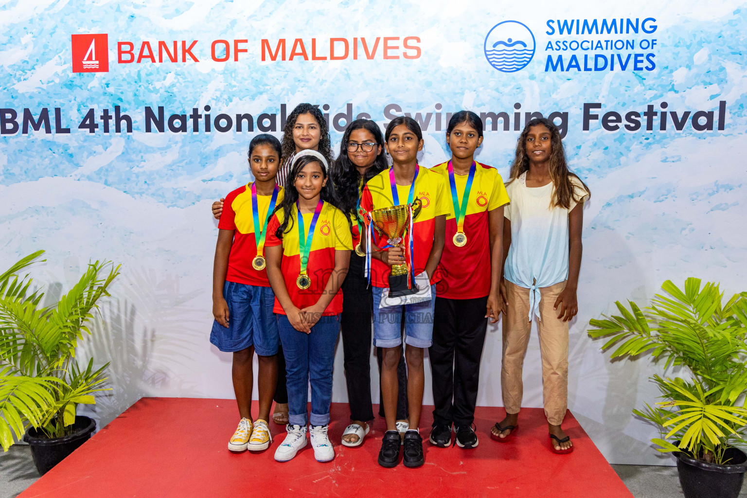 Closing Ceremony of 4th National Kids Swimming Festival 2023 on 9th December 2023, held in Hulhumale', Maldives Photos: Nausham Waheed / Images.mv