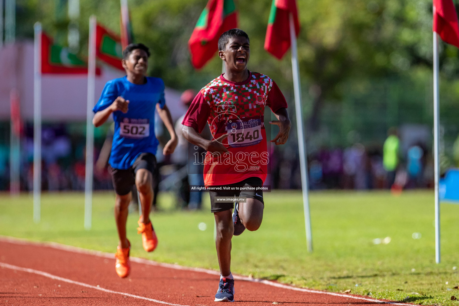 Day 5 of Inter-School Athletics Championship held in Male', Maldives on 27th May 2022. Photos by: Nausham Waheed / images.mv