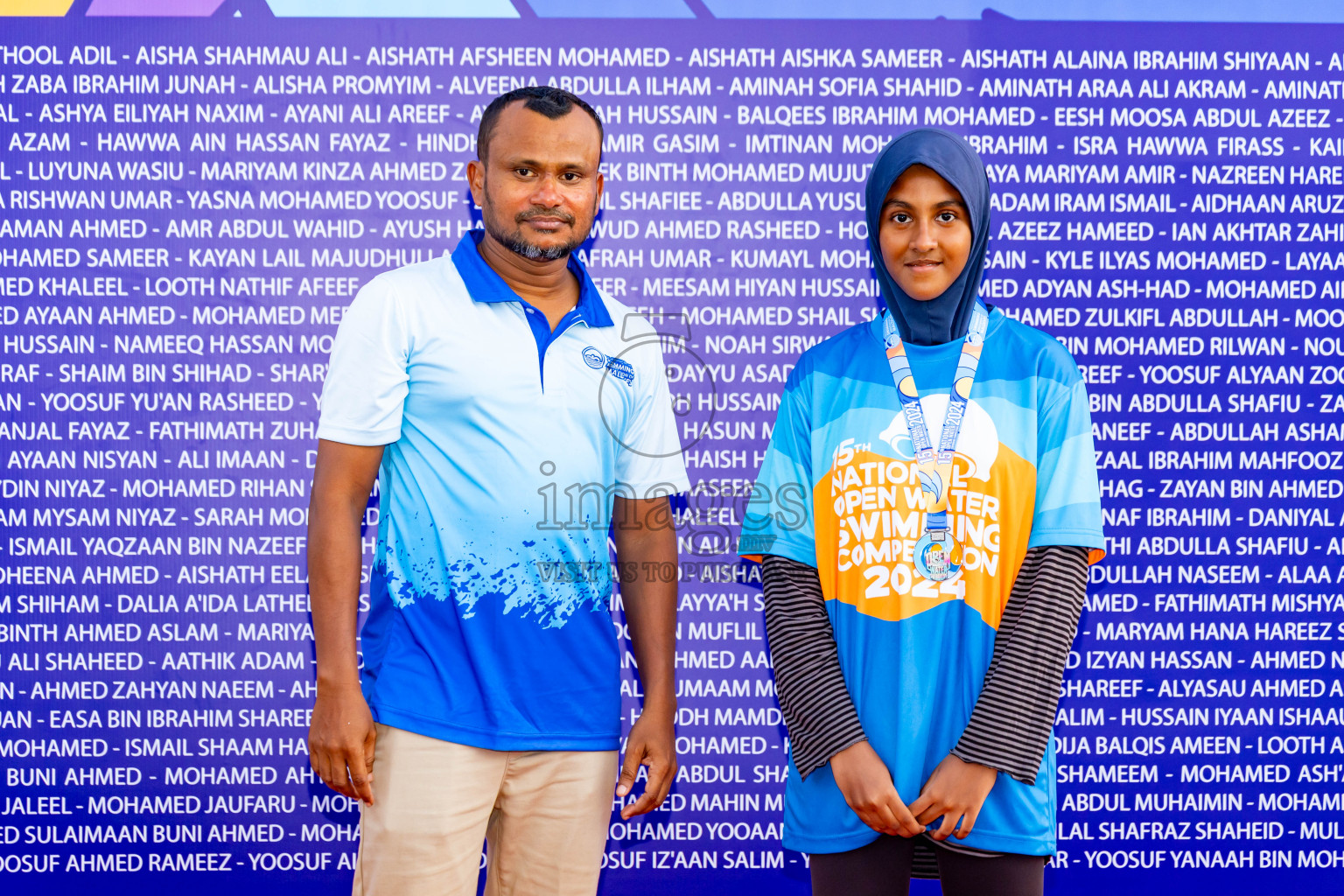 15th National Open Water Swimming Competition 2024 held in Kudagiri Picnic Island, Maldives on Saturday, 28th September 2024. Photos: Nausham Waheed / images.mv