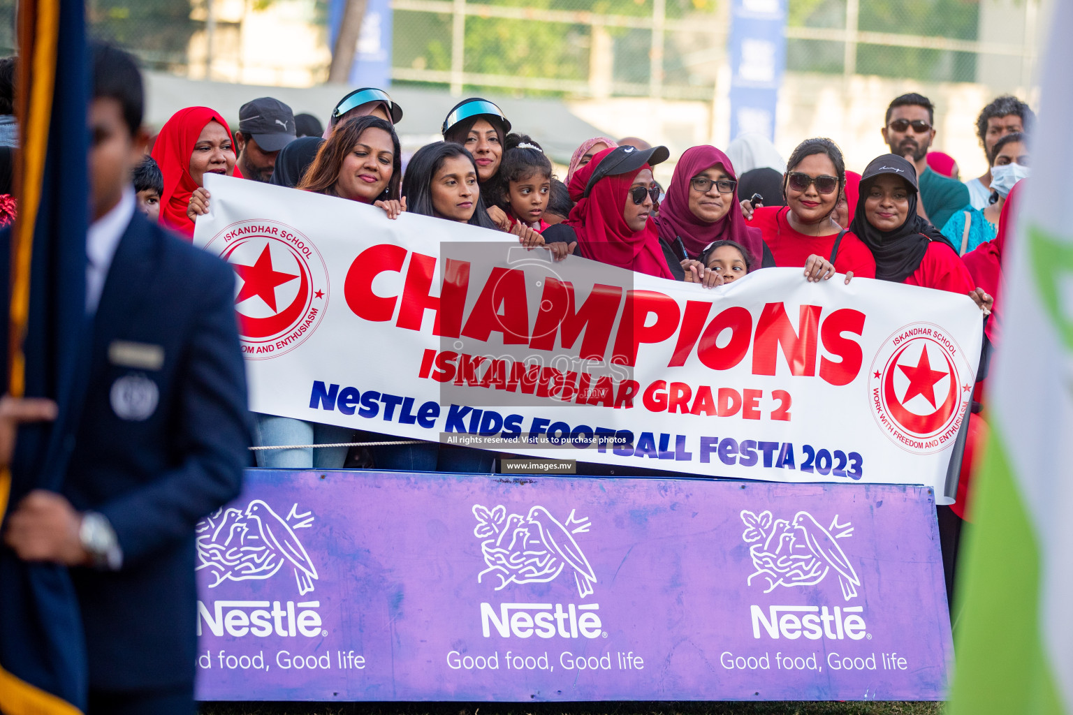 Finals & Closing Ceremony of Nestlé Kids Football Fiesta 2023 held in Male', Maldives on 25 February 2023