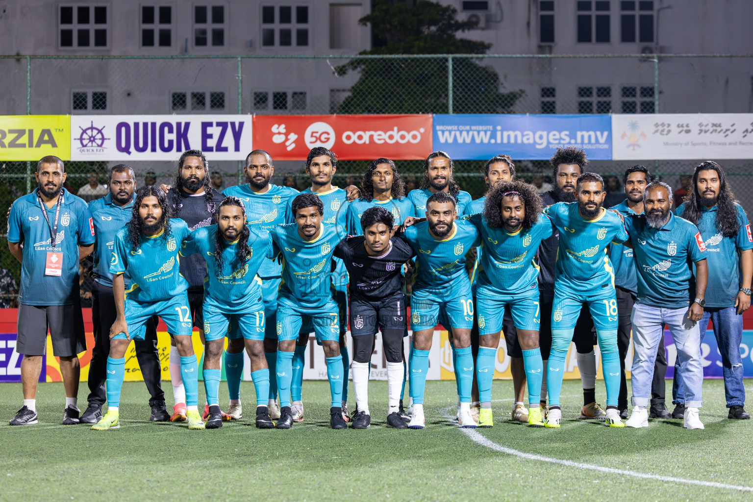 L Maavah VS L Gan in Day 8 of Golden Futsal Challenge 2025 was held on Sunday, 12th January 2025, in Hulhumale', Maldives
Photos: Ismail Thoriq / images.mv