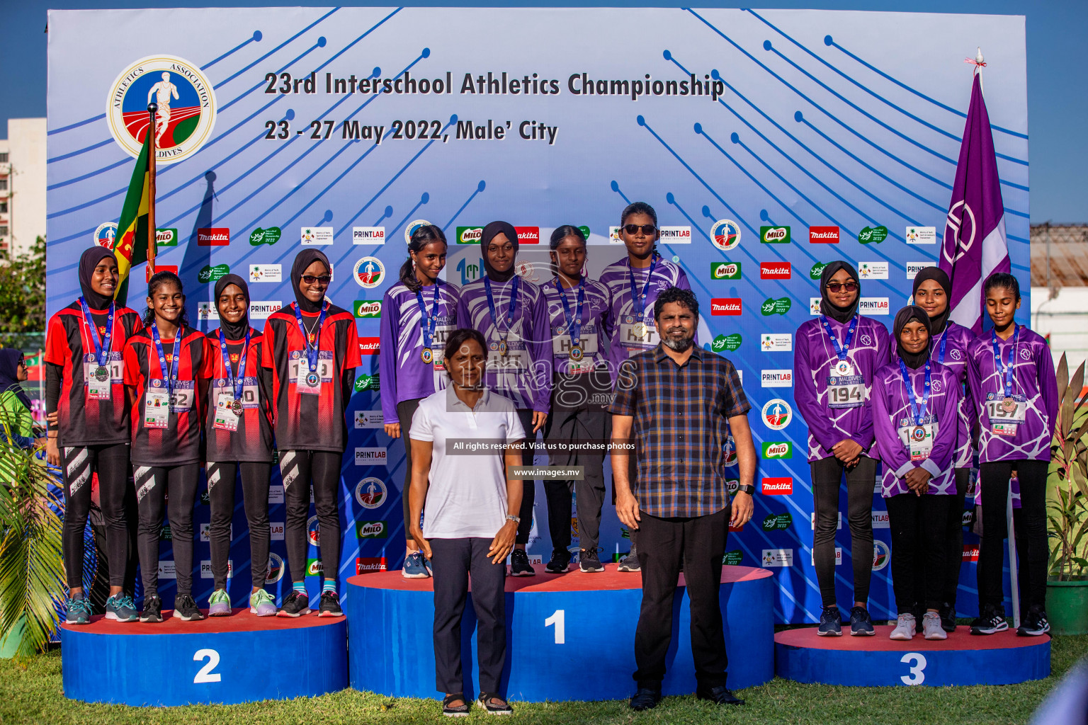 Day 5 of Inter-School Athletics Championship held in Male', Maldives on 27th May 2022. Photos by: Nausham Waheed / images.mv