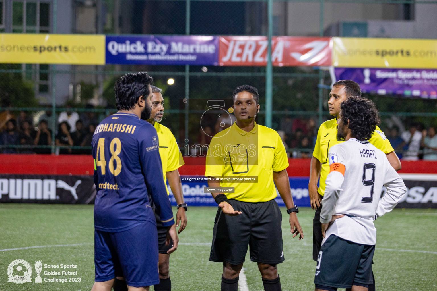 Matchday 23 of Golden Futsal Challenge 2023 on 27 February 2023 in Hulhumale, Male, Maldives