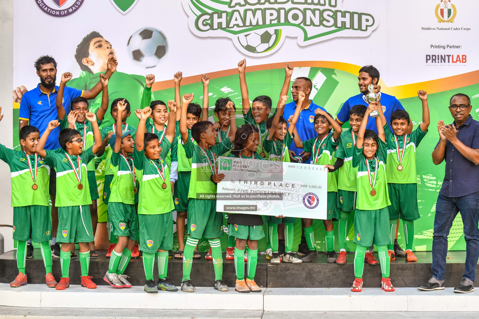 Day 2 of MILO Academy Championship 2022 held in Male' Maldives on Friday, 11th March 2021. Photos by: Nausham Waheed