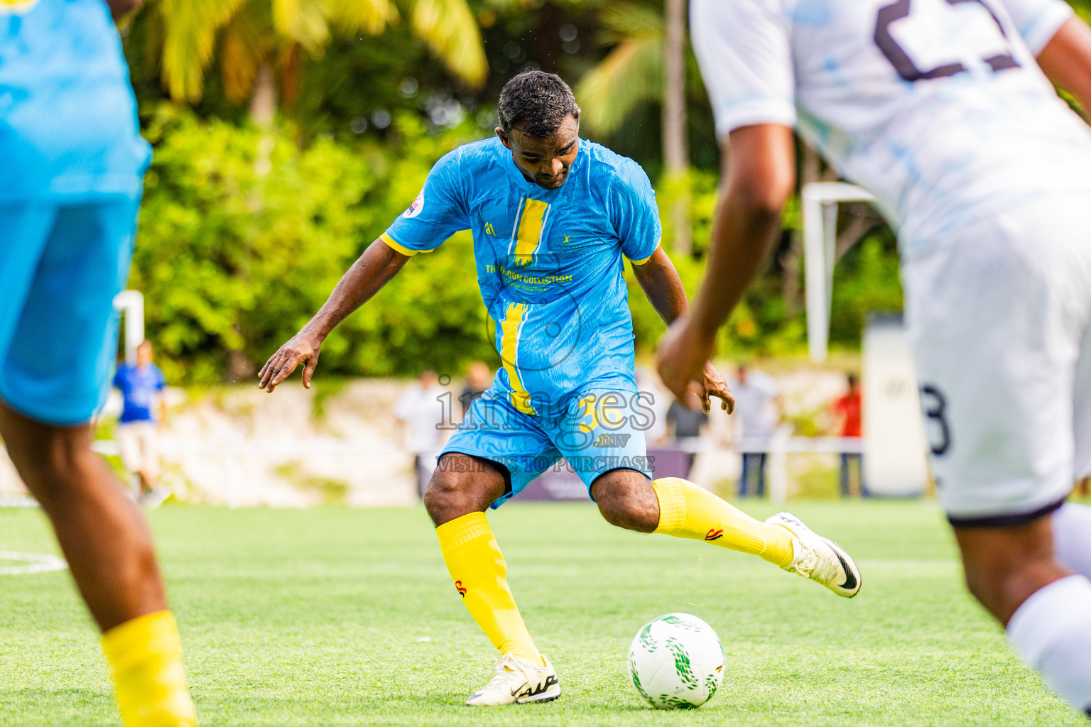 Joy Island vs THE RITZ CARLTON in Resort League 2025 (North Male Zone) day 8 was held on Wednesday, 10th September 2025 in One And Only Reethi Rah Maldives Resort, Photos: Areef Adam / images.mv