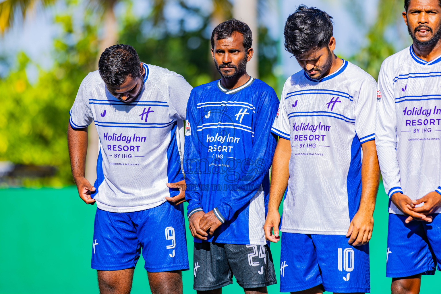 Kandooma vs SAII Lagoon in Resort League 2025 (South Male Zone) day 5 was held on Thursday, 2nd October 2025 in Crossroads's Maldives, Photos: Areef Adam / images.mv