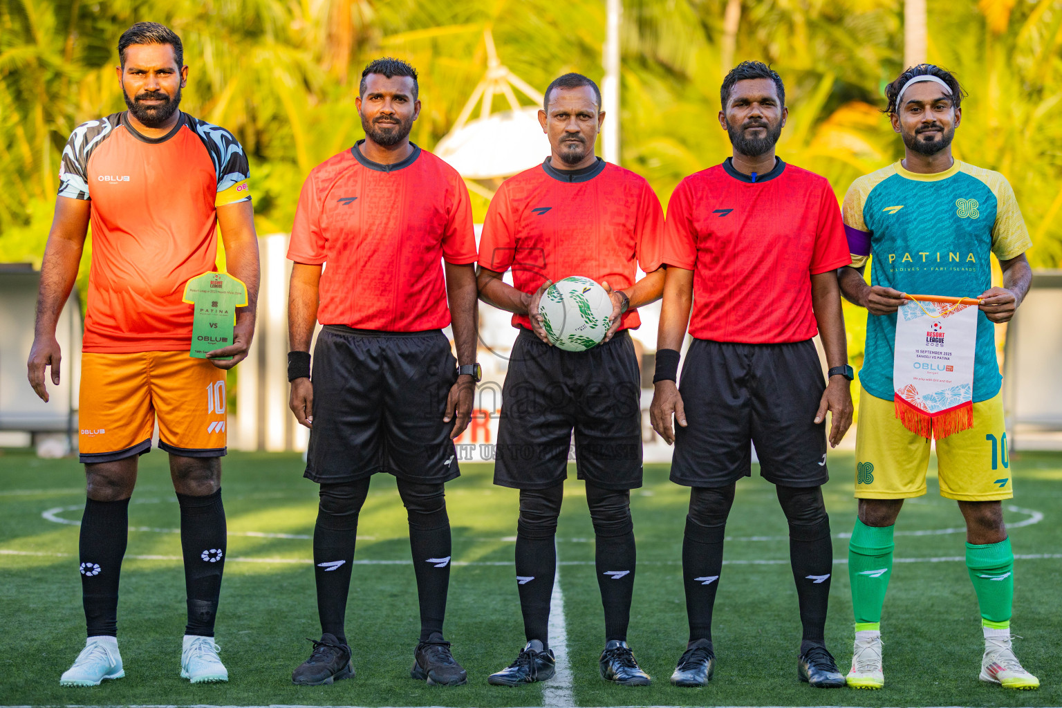 Patina vs Oblu Sangeli in Resort League 2025 (North Male Zone) day 14 was held on Tuesday, 16th September 2025 in One And Only Reethi Rah Maldives Resort, Photos: Areef Adam / images.mv