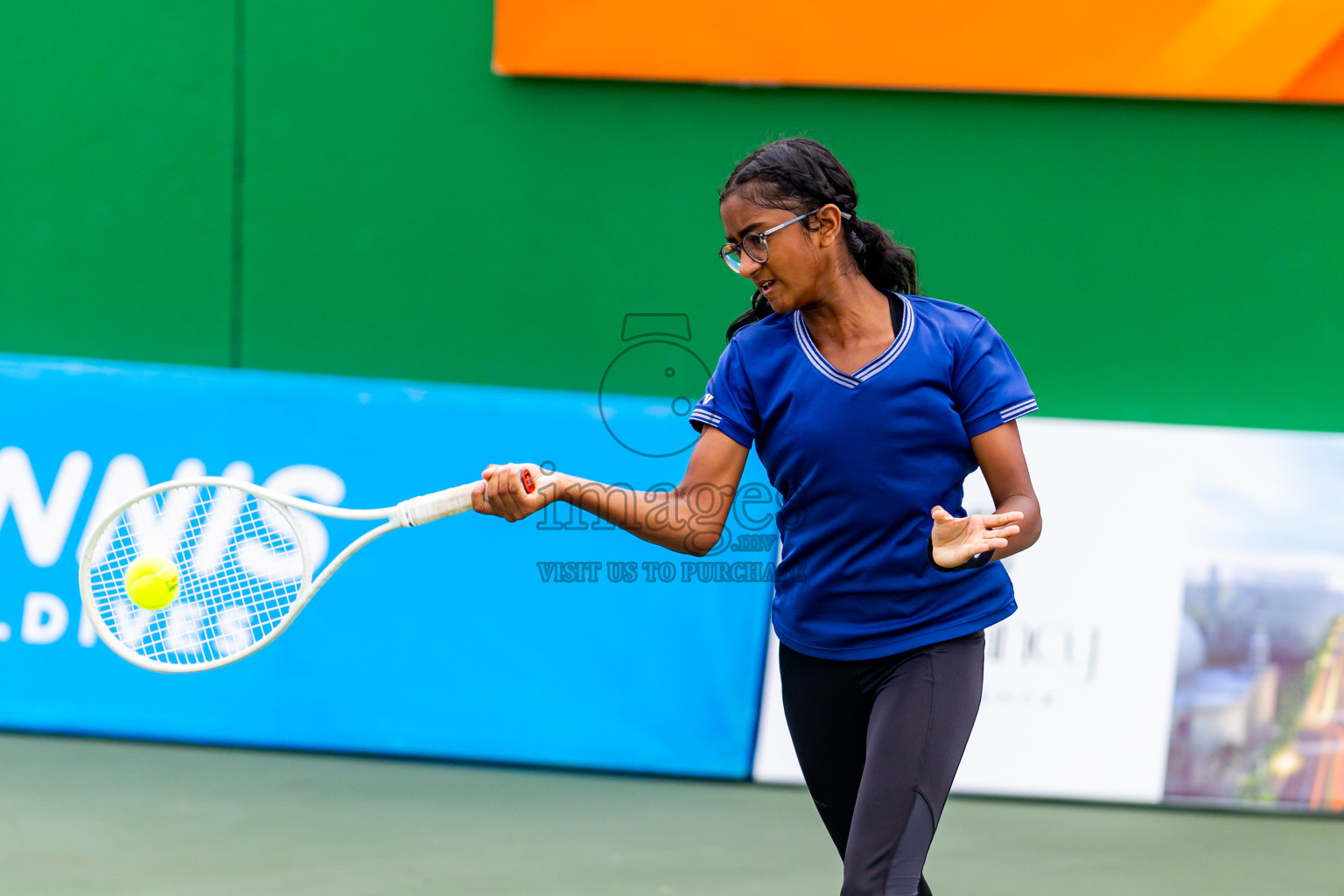 Day 1 of ATF Maldives Junior Open Tennis was held in Male' Tennis Court, Male', Maldives on Monday, 9th December 2024. Photos: Nausham Waheed / images.mv