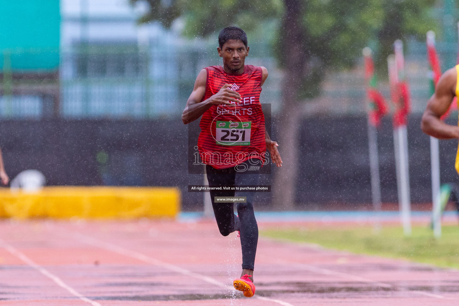 Day 2 of National Athletics Championship 2023 was held in Ekuveni Track at Male', Maldives on Friday, 24th November 2023. Photos: Nausham Waheed / images.mv