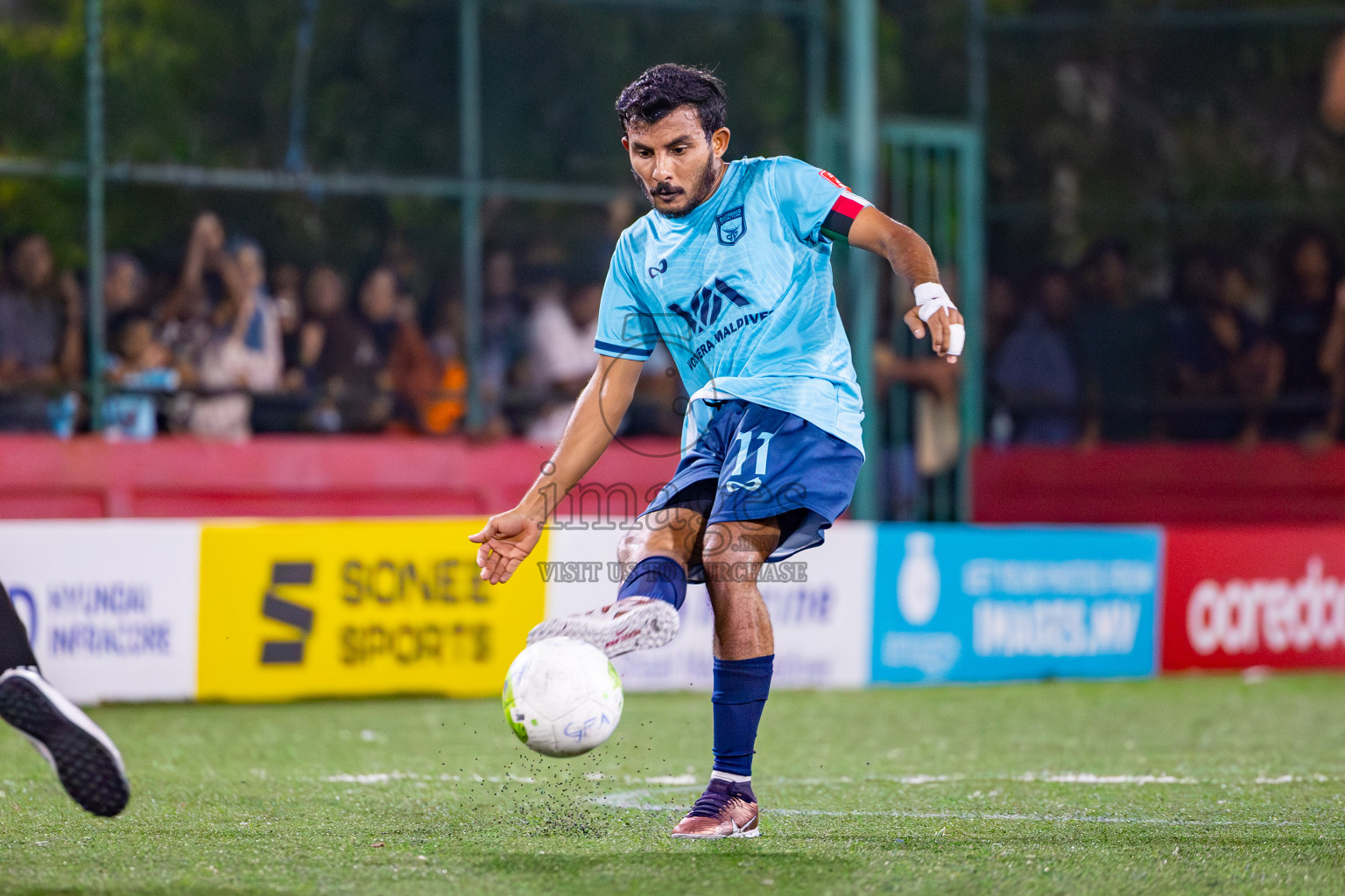 HDh Naivaadhoo vs HA Dhidhoo on Day 35 of Golden Futsal Challenge 2024 was held on Tuesday, 20th February 2024, in Hulhumale', Maldives
Photos: Mohamed Mahfooz Moosa, / images.mv