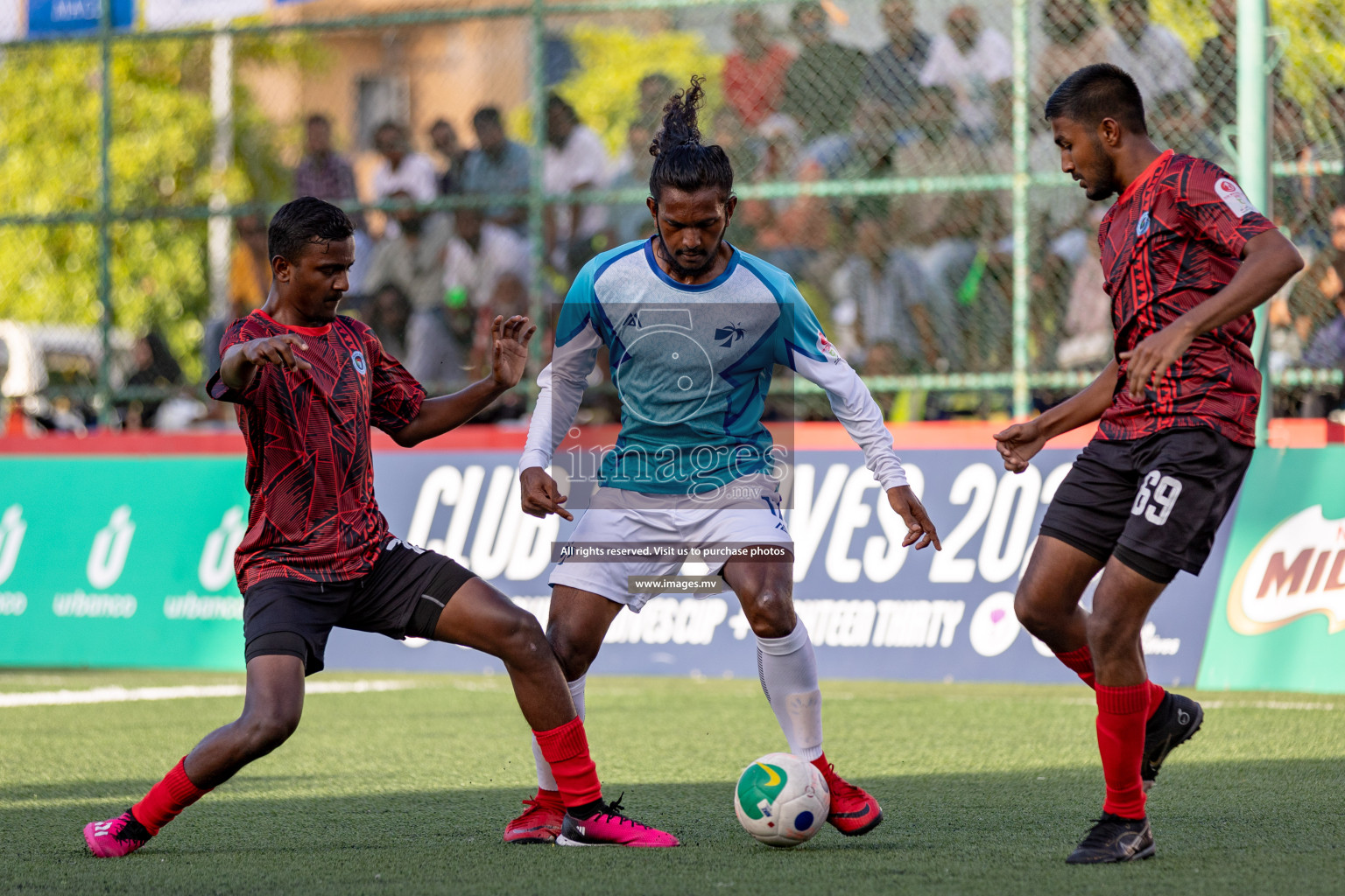 MACL vs Police Club in Club Maldives Cup 2023 held in Hulhumale, Maldives, on Saturday, 22nd July 2023. Photos: Hassan Simah / images.mv