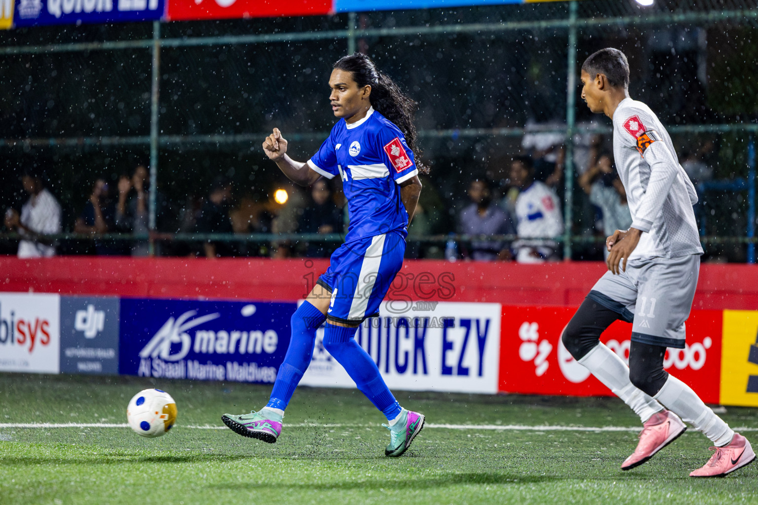 Thaa Veymadoo VS Thaa Buruni in Day 6 of Golden Futsal Challenge 2025 on Friday, 6th January 2025, in Hulhumale', Maldives Photos: Nausham Waheed / images.mv
