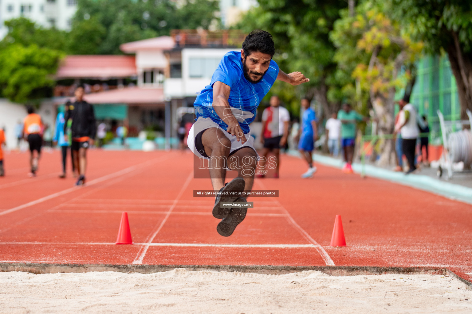 Day 2 of National Athletics Championship 2023 was held in Ekuveni Track at Male', Maldives on Friday, 24th November 2023. Photos: Hassan Simah / images.mv