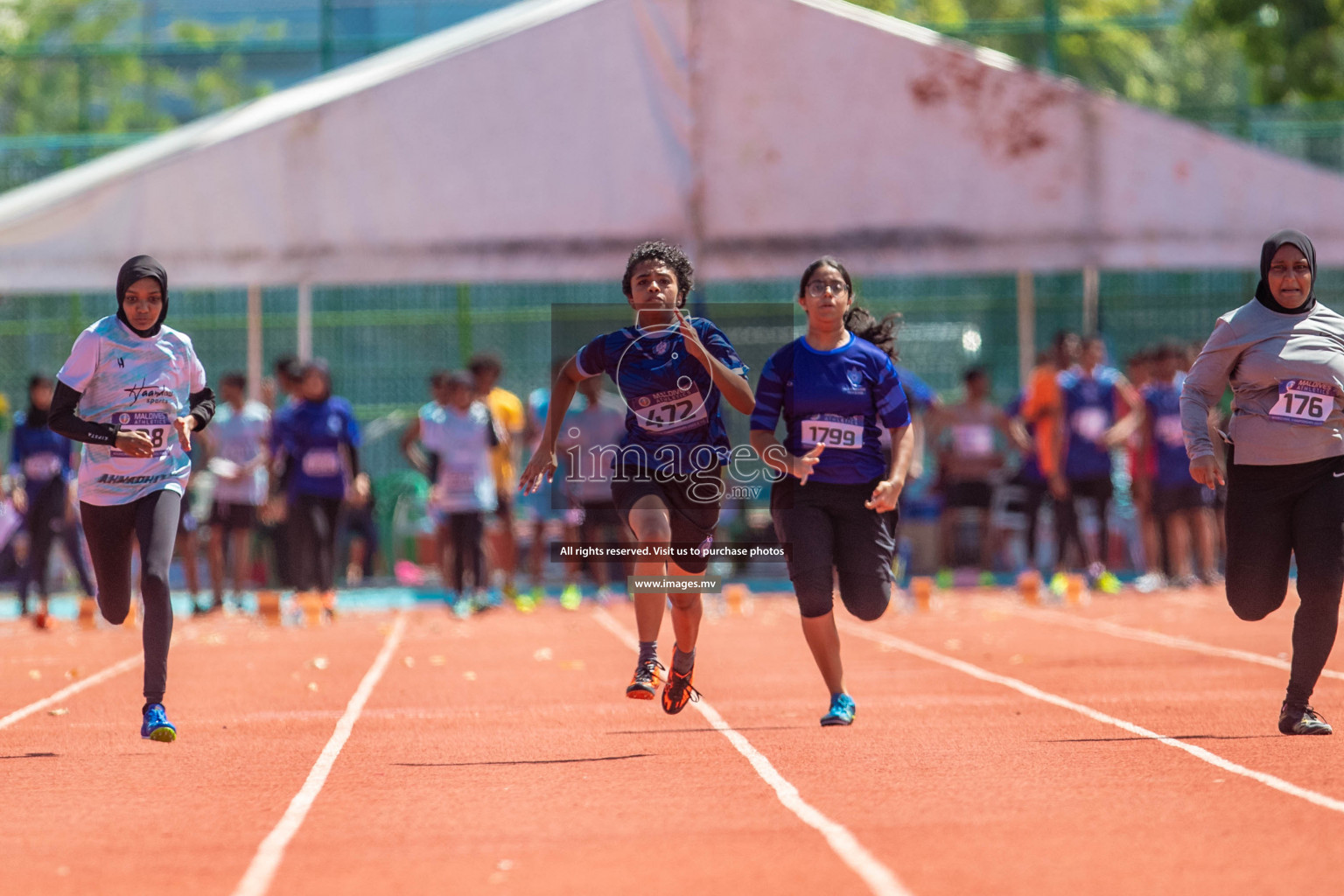 Day 1 of Inter-School Athletics Championship held in Male', Maldives on 22nd May 2022. Photos by: Maanish / images.mv