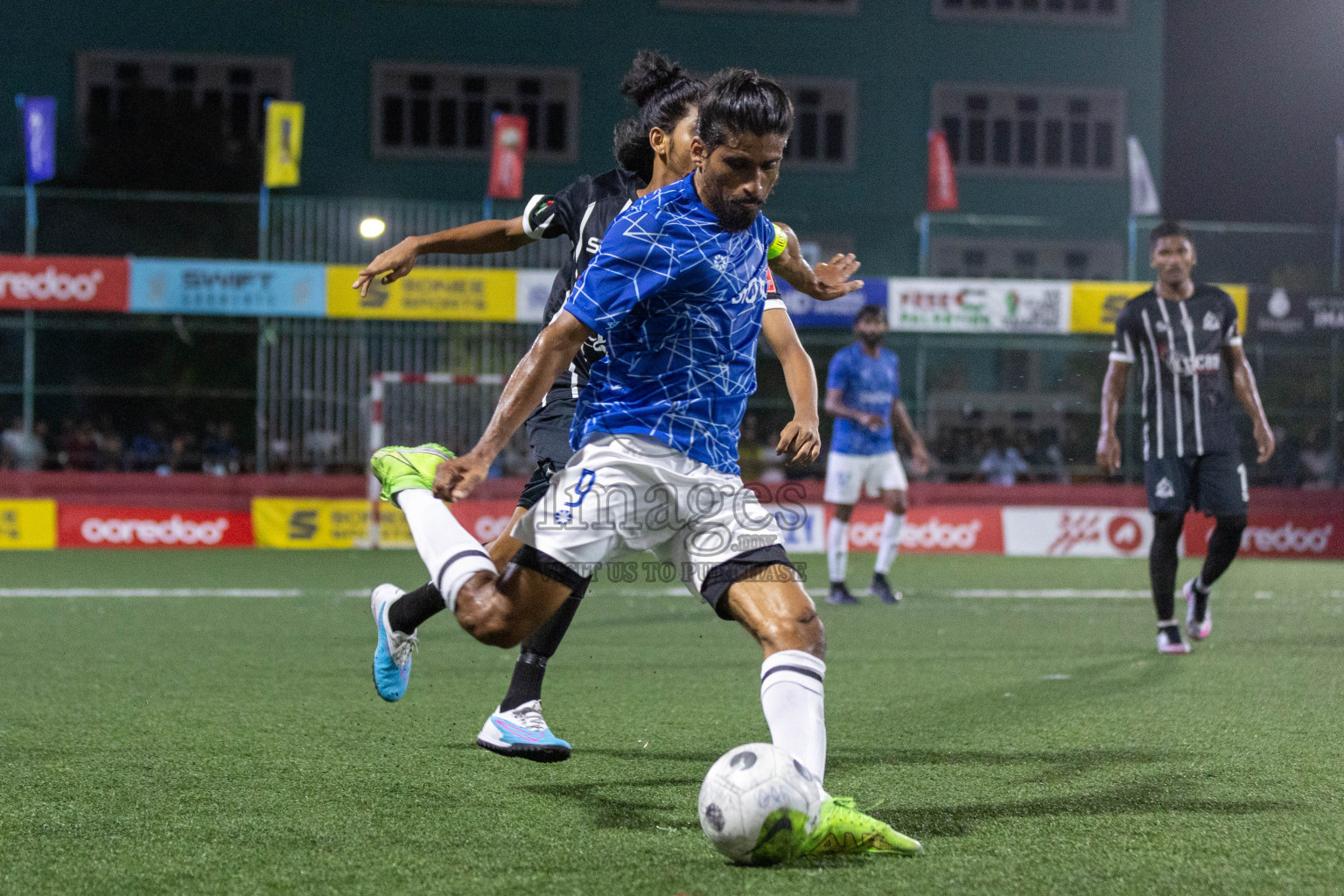 HDh Nolhivaranfaru vs HDh Naivaadhoo in Day 10 of Golden Futsal Challenge 2024 was held on Tuesday, 23rd January 2024, in Hulhumale', Maldives Photos: Nausham Waheed / images.mv