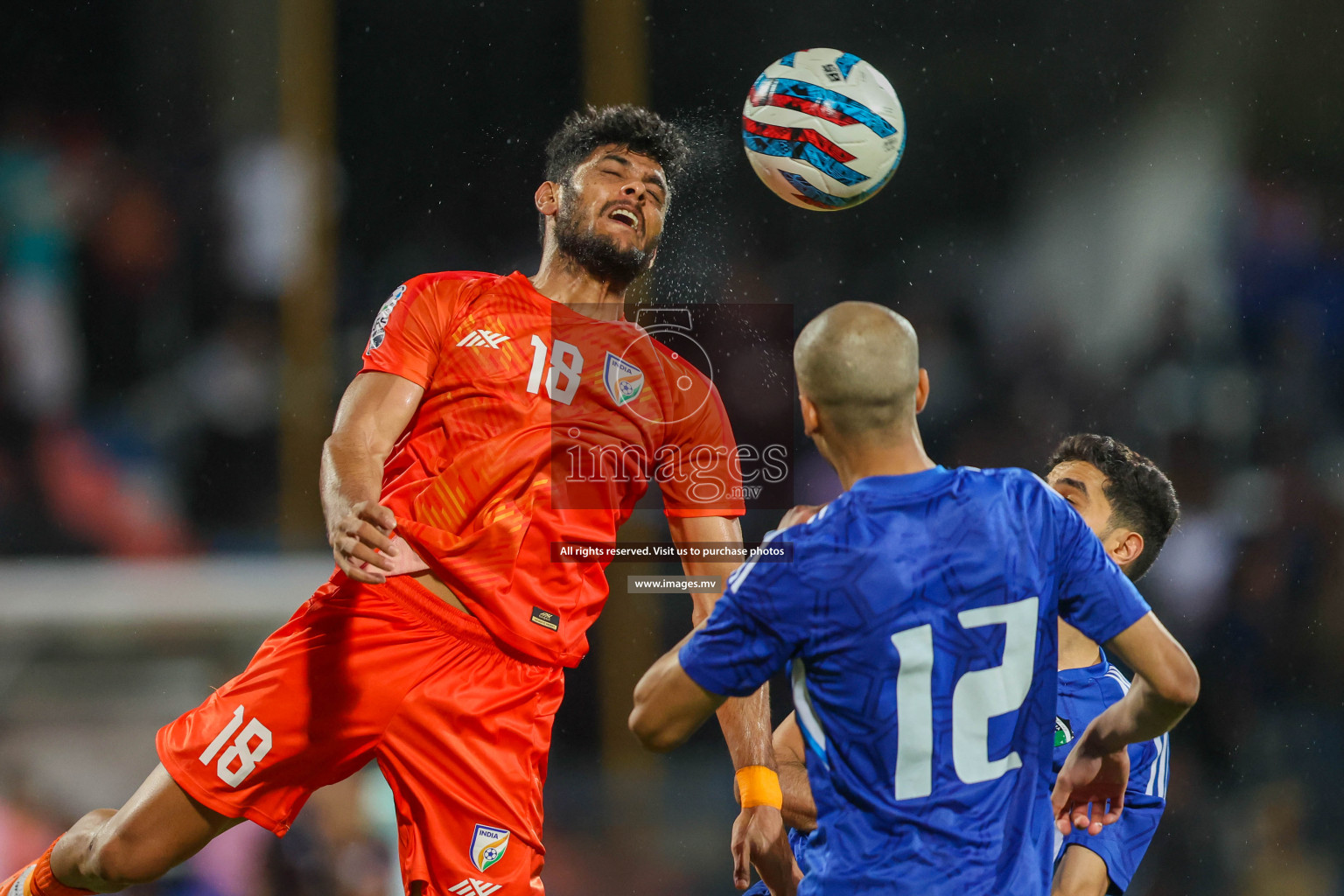 Kuwait vs India in the Final of SAFF Championship 2023 held in Sree Kanteerava Stadium, Bengaluru, India, on Tuesday, 4th July 2023. Photos: Nausham Waheed / images.mv