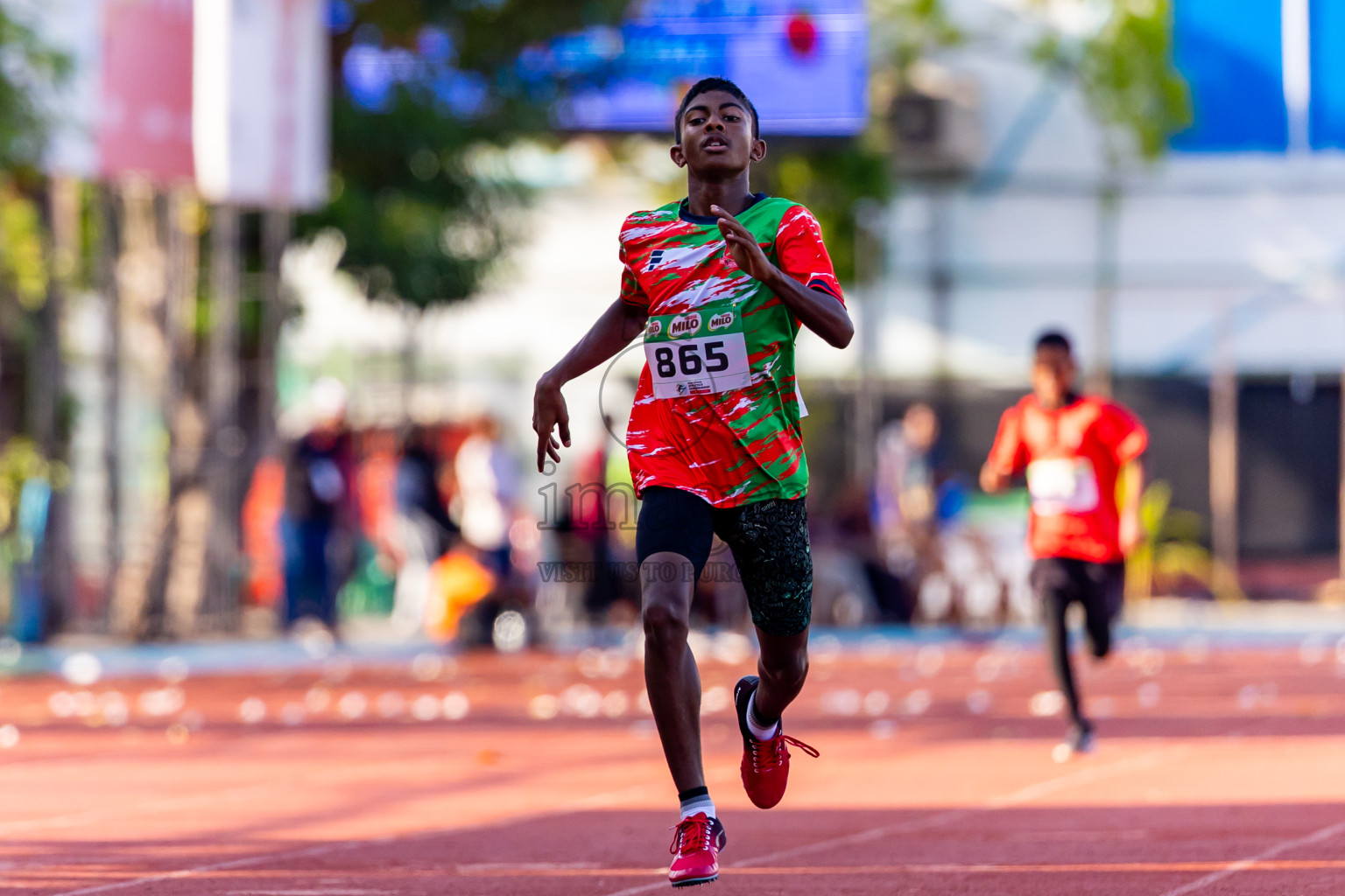 Day 1 of Inter-school Athletics Championship 2025 held in Ekuveni Synthetic Track, Male', Maldives on Monday, 06th October 2025. Photos by: Nausham Waheed / Images.mv