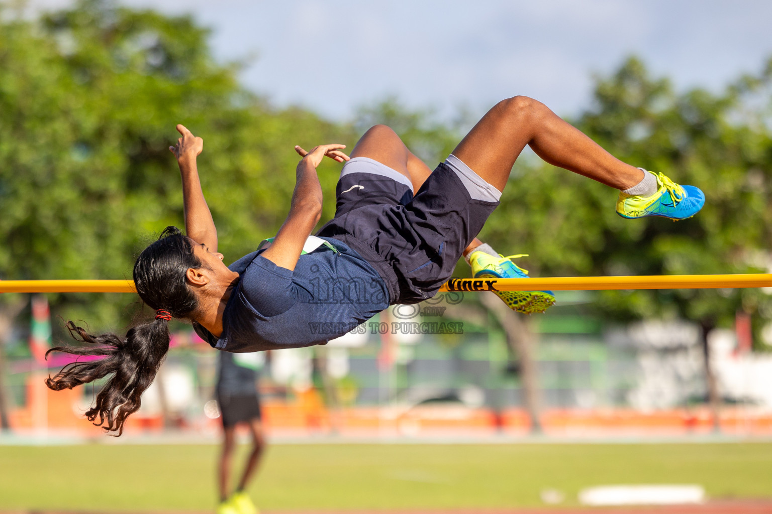 Day 1 of 33rd National Athletics Championship was held in Ekuveni Track at Male', Maldives on Thursday, 5th September 2024. Photos: Shuu Abdul Sattar / images.mv