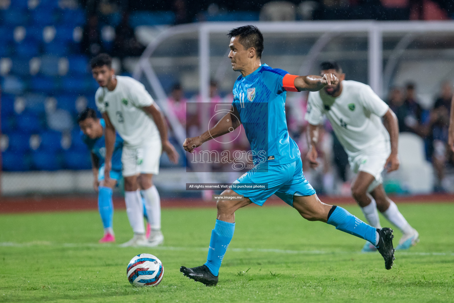 India vs Pakistan in the opening match of SAFF Championship 2023 held in Sree Kanteerava Stadium, Bengaluru, India, on Wednesday, 21st June 2023. Photos: Nausham Waheed / images.mv