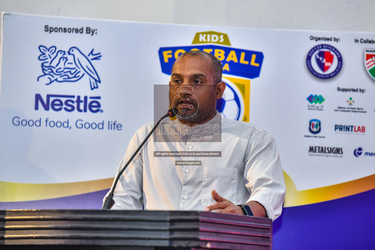 Milo Kids Football Fiesta 2022 Meeting was held in dharubaaruge', Maldives on Sunday, 16th October 2022. Photos: Nausham Waheed/ images.mv