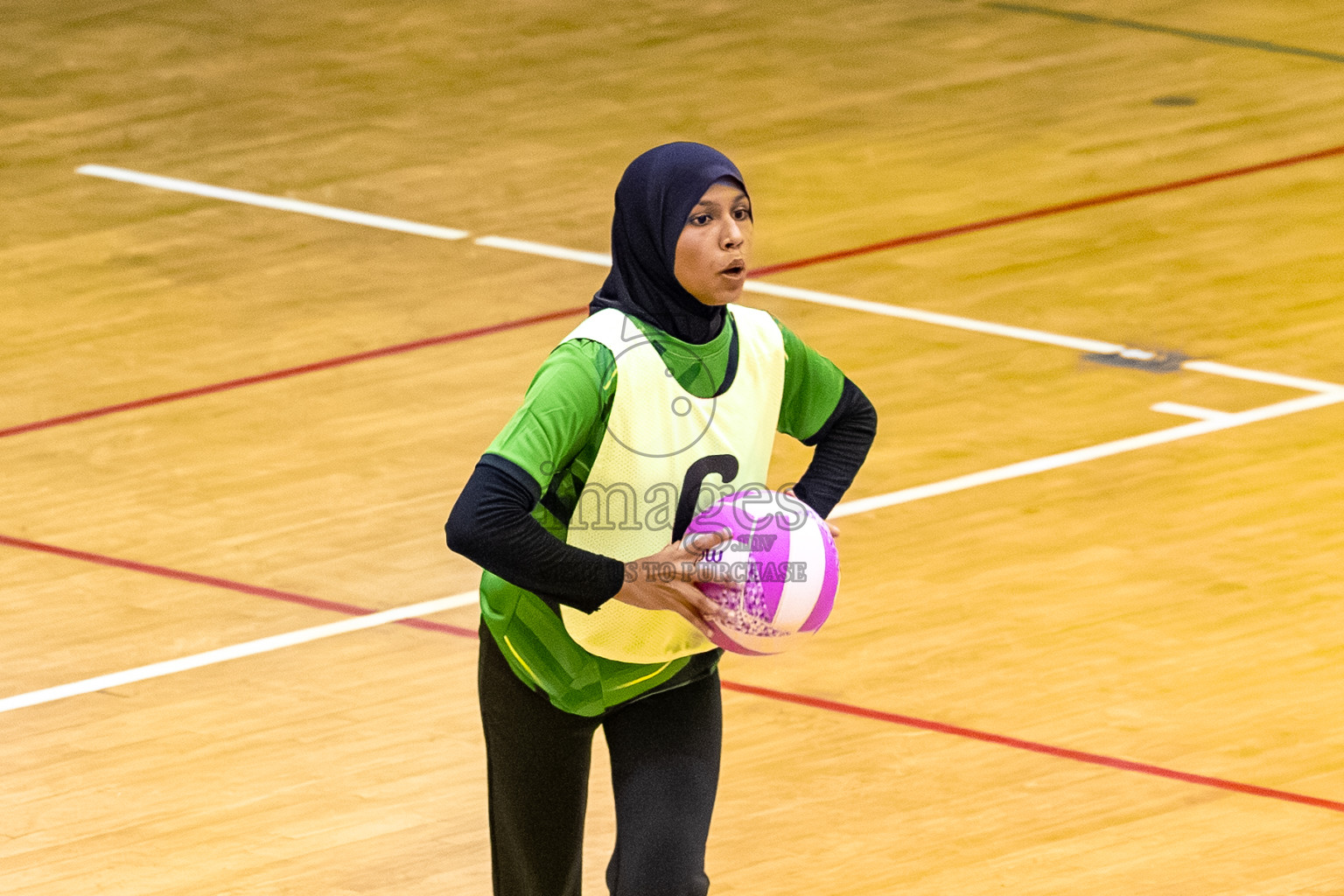 C. Green Streets vs Youth United SC A in Day 3 of 24th Milo Netball Association Championship held in Social Center at Male', Maldives on Wednesday, 3rd September 2025. Photos: Mohamed MahfoozMoosa / images.mv