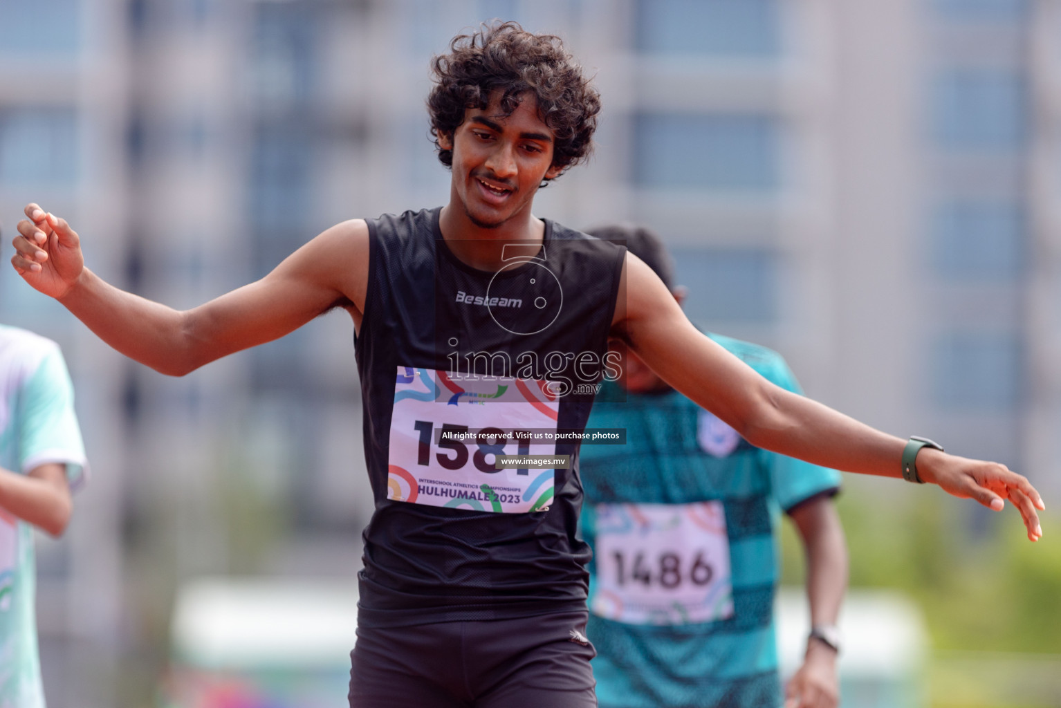 Day two of Inter School Athletics Championship 2023 was held at Hulhumale' Running Track at Hulhumale', Maldives on Sunday, 15th May 2023. Photos: Shuu/ Images.mv