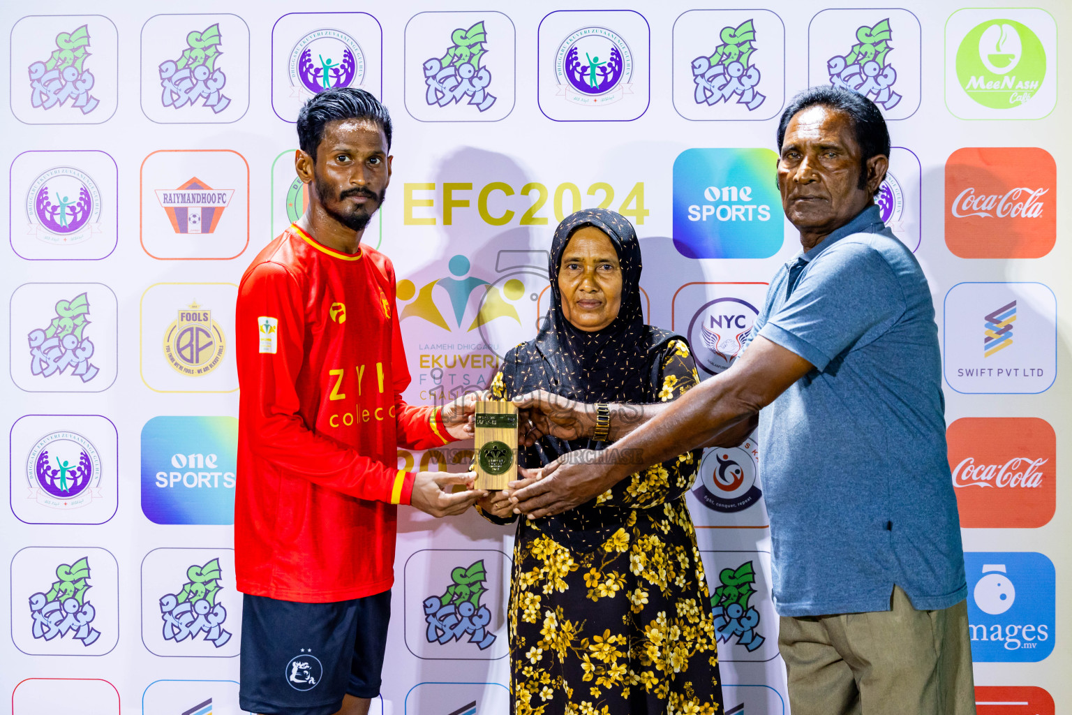 Fools SC vs Kovigoani in Day 1 of Laamehi Dhiggaru Ekuveri Futsal Challenge 2024 was held on Friday, 26th July 2024, at Dhiggaru Futsal Ground, Dhiggaru, Maldives Photos: Nausham Waheed / images.mv