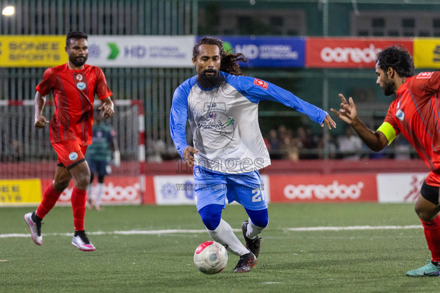 N Maafaru  vs N Kendhikulhudhoo in Day 3 of Golden Futsal Challenge 2024 was held on Wednesday, 17th January 2024, in Hulhumale', Maldives Photos: Nausham Waheed / images.mv