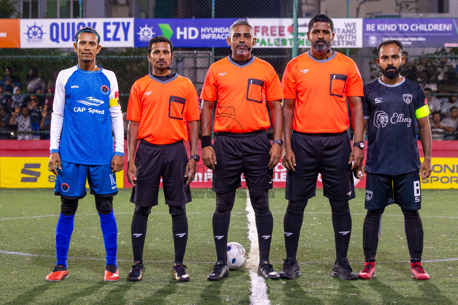 M Veyvah vs M Mulah in Day 22 of Golden Futsal Challenge 2024 was held on Monday , 5th February 2024 in Hulhumale', Maldives
Photos: Ismail Thoriq / images.mv