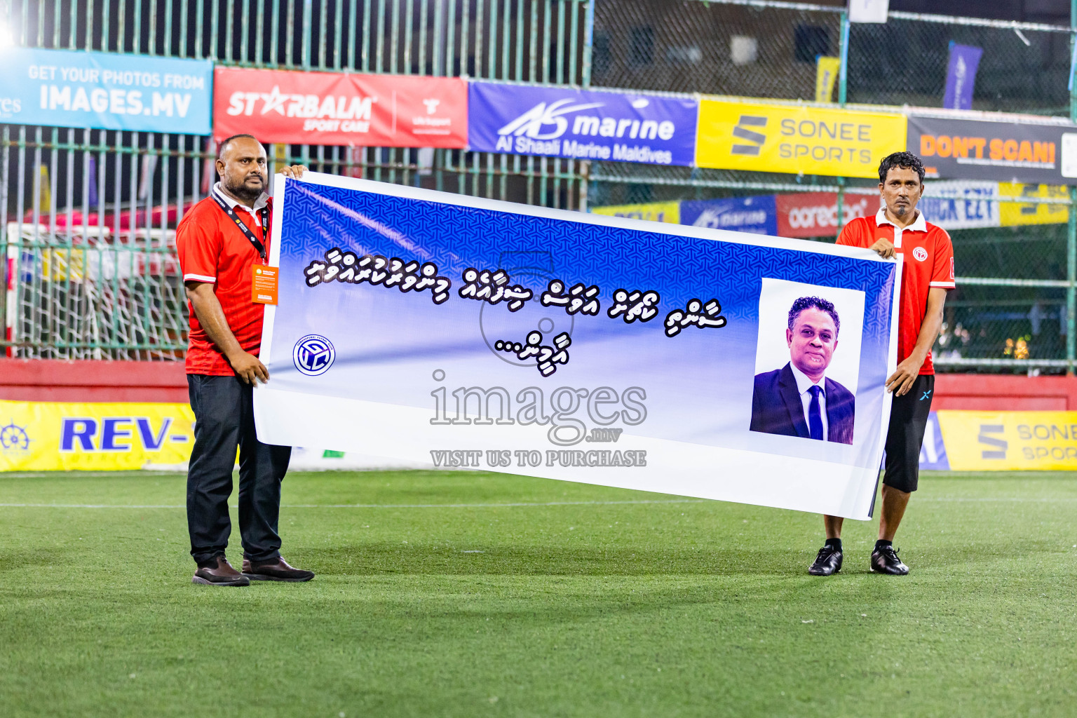 GA Kanduhulhudhoo vs GA Gemanafushi in Day 27 of Golden Futsal Challenge 2024 was held on Saturday , 10th February 2024 in Hulhumale', Maldives Photos: Nausham Waheed / images.mv